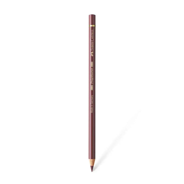 Faber Castell Polychromos Colour Pencil - Single Pencil - Brown Colour Shades - Caput Mortuum - Colour Pencil