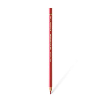 Faber Castell Polychromos Colour Pencil - Single Pencil - Brown Colour Shades - Pompeian Red - Colour Pencil