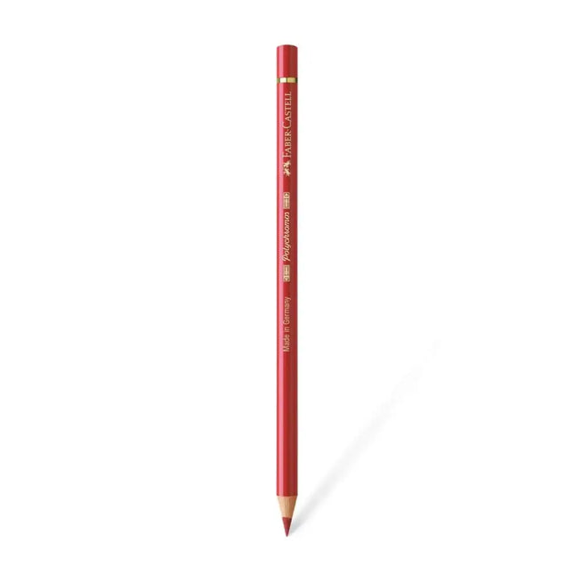 Faber Castell Polychromos Colour Pencil - Single Pencil - Brown Colour Shades - Pompeian Red - Colour Pencil