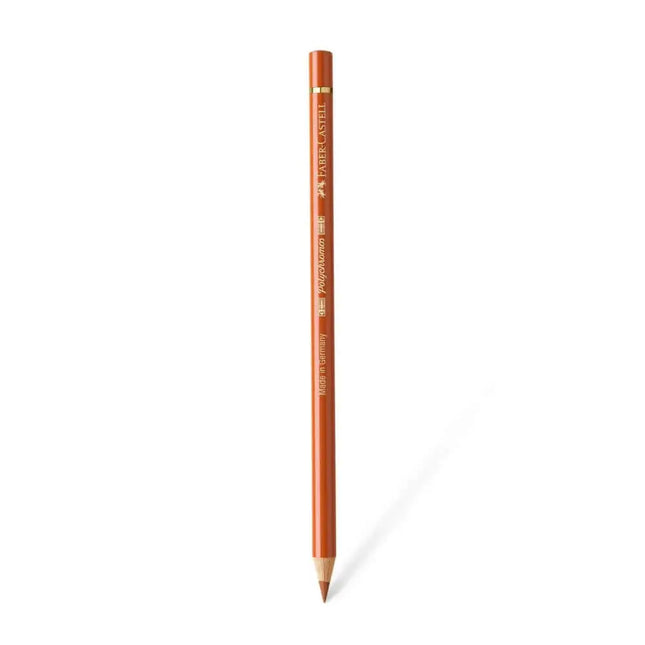 Faber Castell Polychromos Colour Pencil - Single Pencil - Brown Colour Shades - Terracotta - Colour Pencil