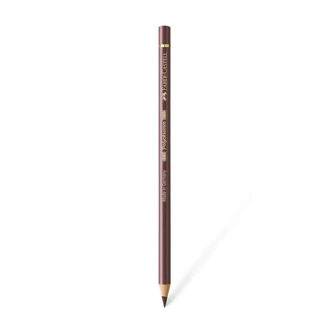 Faber Castell Polychromos Colour Pencil - Single Pencil - Brown Colour Shades - Van Dyck Brown - Colour Pencil