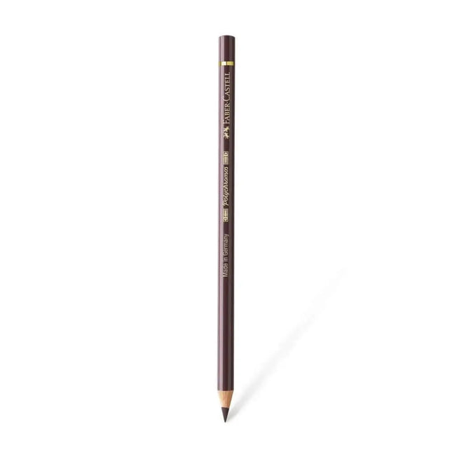 Faber Castell Polychromos Colour Pencil - Single Pencil - Brown Colour Shades - Walnut Brown - Colour Pencil