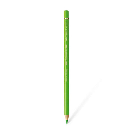 Faber Castell Polychromos Colour Pencil - Single Pencil - Green Colour Shades - Grass Green - Colour Pencil