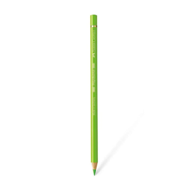 Faber Castell Polychromos Colour Pencil - Single Pencil - Green Colour Shades - Light Green - Colour Pencil
