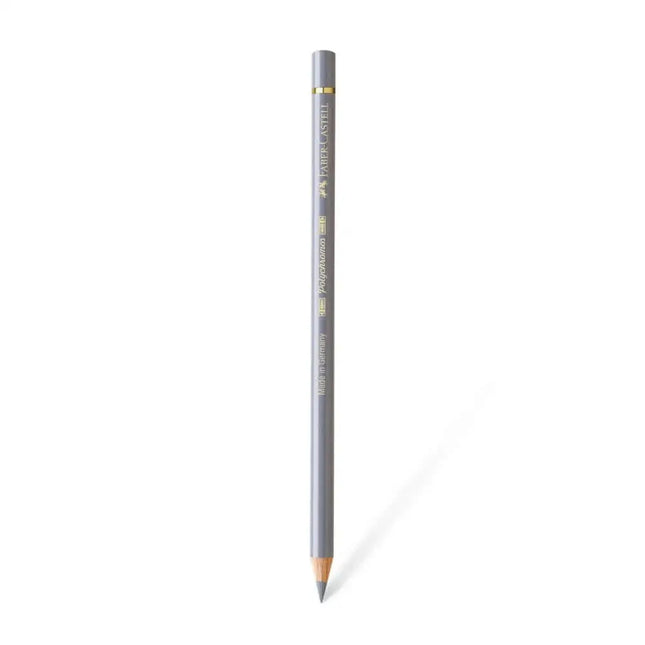Faber Castell Polychromos Colour Pencil - Single Pencil - Grey Colour Shades - Cold Grey III - Colour Pencil