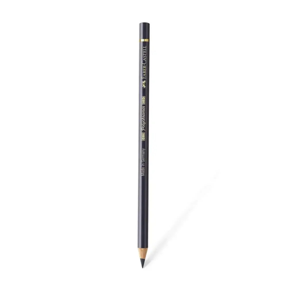 Faber Castell Polychromos Colour Pencil - Single Pencil - Grey Colour Shades - Cold Grey VI - Colour Pencil