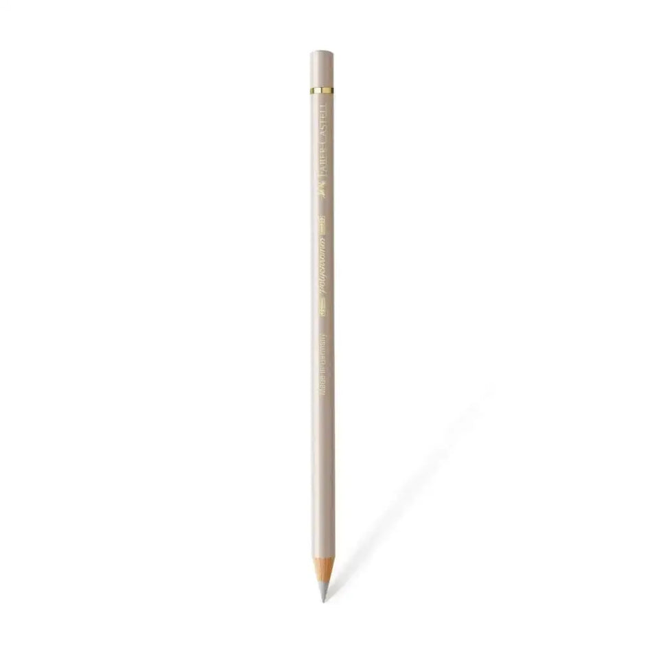 Faber Castell Polychromos Colour Pencil - Single Pencil - Grey Colour Shades - Warm Grey II - Colour Pencil