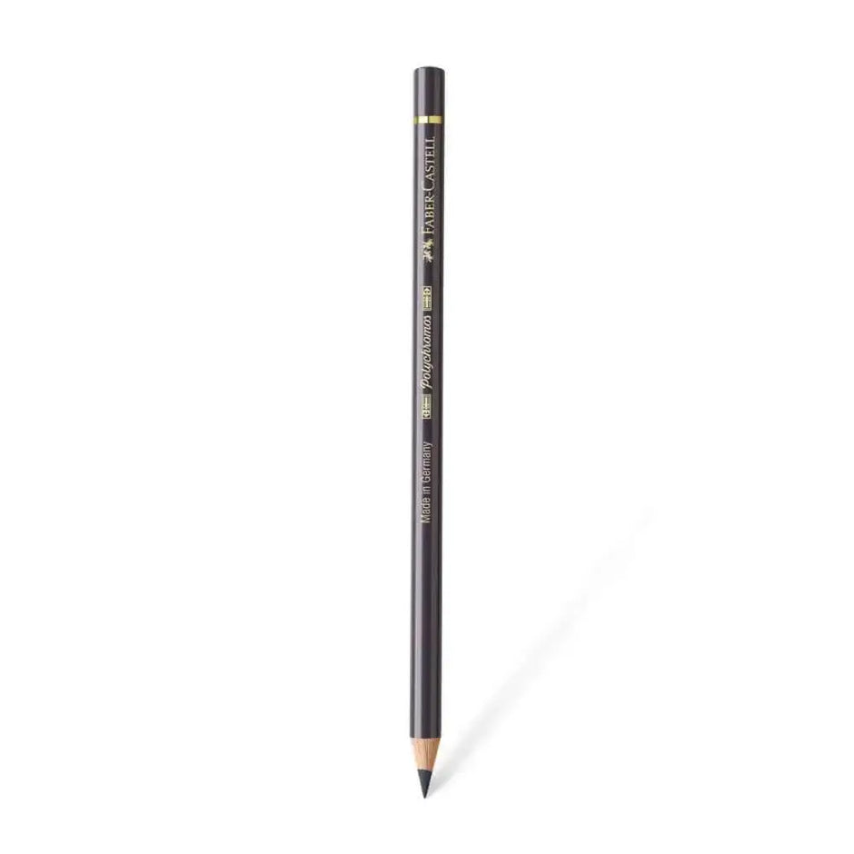 Faber Castell Polychromos Colour Pencil - Single Pencil - Grey Colour Shades - warm grey VI - Colour Pencil