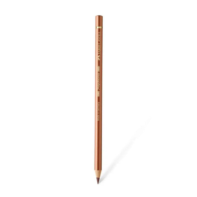 Faber Castell Polychromos Colour Pencil - Single Pencil - Metallic Colour Shades - Copper - Colour Pencil
