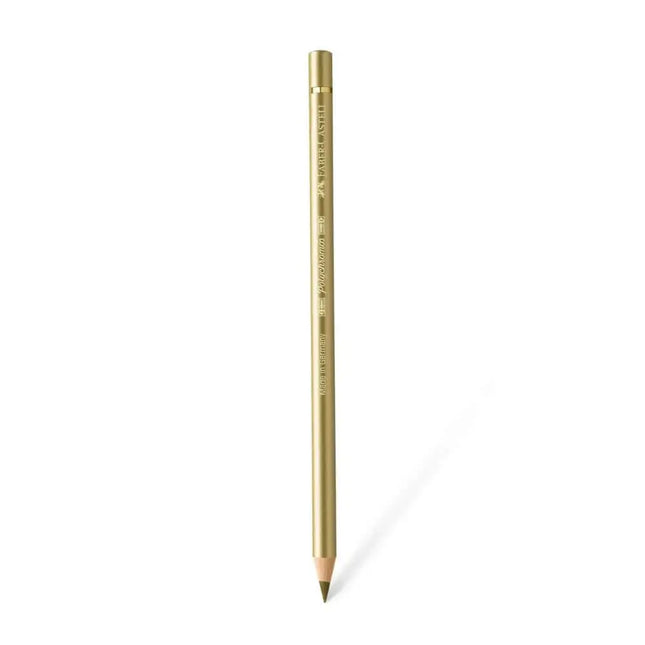 Faber Castell Polychromos Colour Pencil - Single Pencil - Metallic Colour Shades - Gold - Colour Pencil