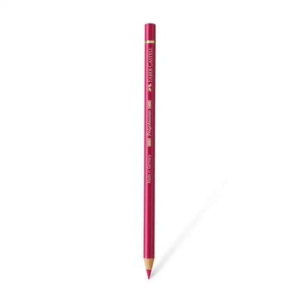 Faber Castell Polychromos Colour Pencil - Single Pencil - Pink Colour Shades - Pink Carmine - Colour Pencil