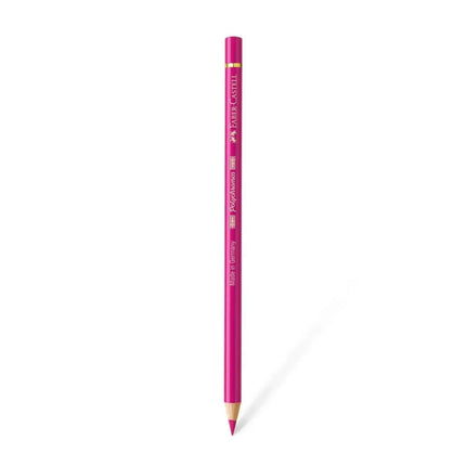 Faber Castell Polychromos Colour Pencil - Single Pencil - Pink Colour Shades - Fuchsia - Colour Pencil