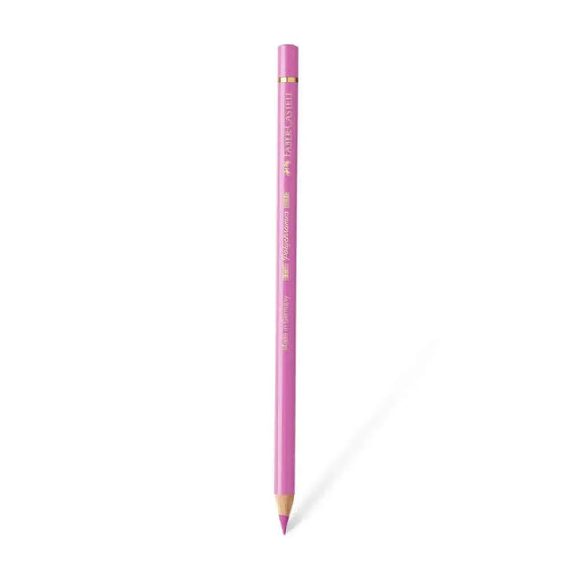 Faber Castell Polychromos Colour Pencil - Single Pencil - Pink Colour Shades - Light Magenta - Colour Pencil