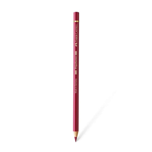Faber Castell Polychromos Colour Pencil - Single Pencil - Red Shades - Dark Red - Colour Pencil
