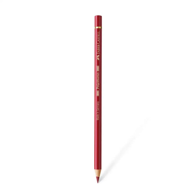 Faber Castell Polychromos Colour Pencil - Single Pencil - Red Shades - Middle Cadmium Red - Colour Pencil