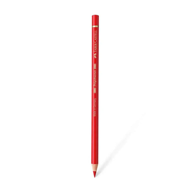 Faber Castell Polychromos Colour Pencil - Single Pencil - Red Shades - Pale Geranium Lake - Colour Pencil