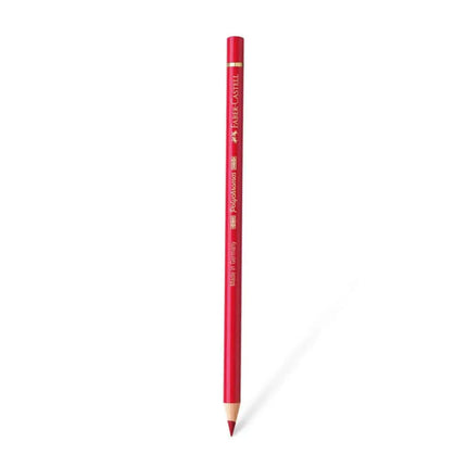 Faber Castell Polychromos Colour Pencil - Single Pencil - Red Shades - Permanent Carmine - Colour Pencil