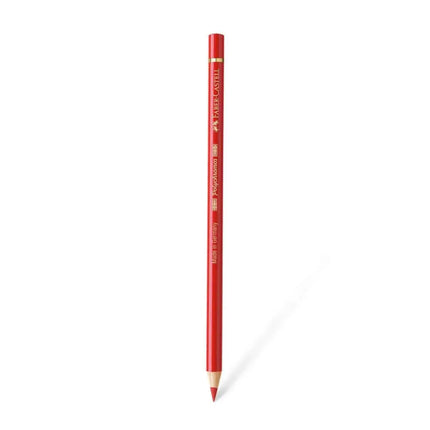 Faber Castell Polychromos Colour Pencil - Single Pencil - Red Shades - Scarlet Red - Colour Pencil