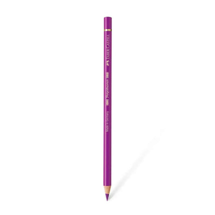 Faber Castell Polychromos Colour Pencil - Single Pencil - Violet Colour Shades - Crimson - Colour Pencil