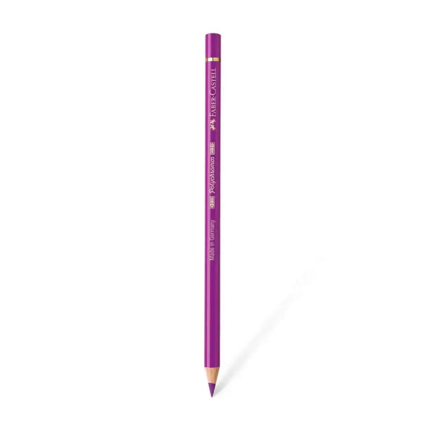 Faber Castell Polychromos Colour Pencil - Single Pencil - Violet Colour Shades - Crimson - Colour Pencil