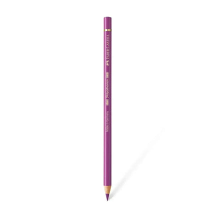 Faber Castell Polychromos Colour Pencil - Single Pencil - Violet Colour Shades - Light Red Violet - Colour Pencil