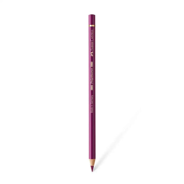 Faber Castell Polychromos Colour Pencil - Single Pencil - Violet Colour Shades - Magenta - Colour Pencil