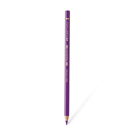 Faber Castell Polychromos Colour Pencil - Single Pencil - Violet Colour Shades - Manganese Violet - Colour Pencil