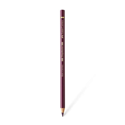 Faber Castell Polychromos Colour Pencil - Single Pencil - Violet Colour Shades - Red Violet - Colour Pencil
