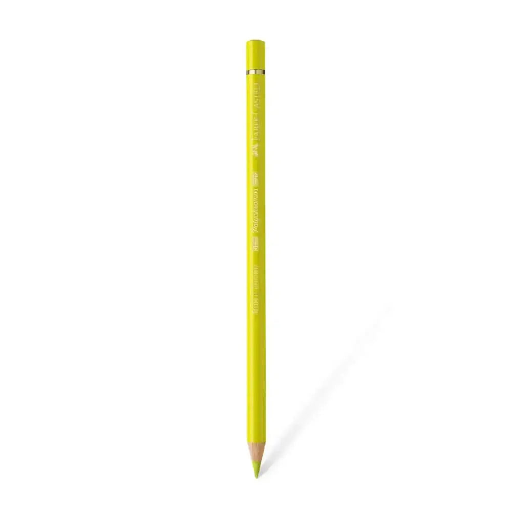 Faber Castell Polychromos Colour Pencil - Single Pencil - Yellow Shades - Cadmium Yellow Lemon - Colour Pencil
