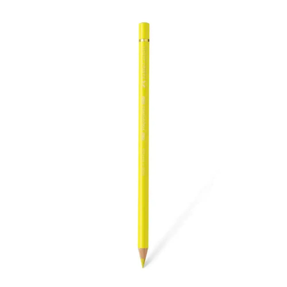 Faber Castell Polychromos Colour Pencil - Single Pencil - Yellow Shades - Light Yellow Glaze - Colour Pencil