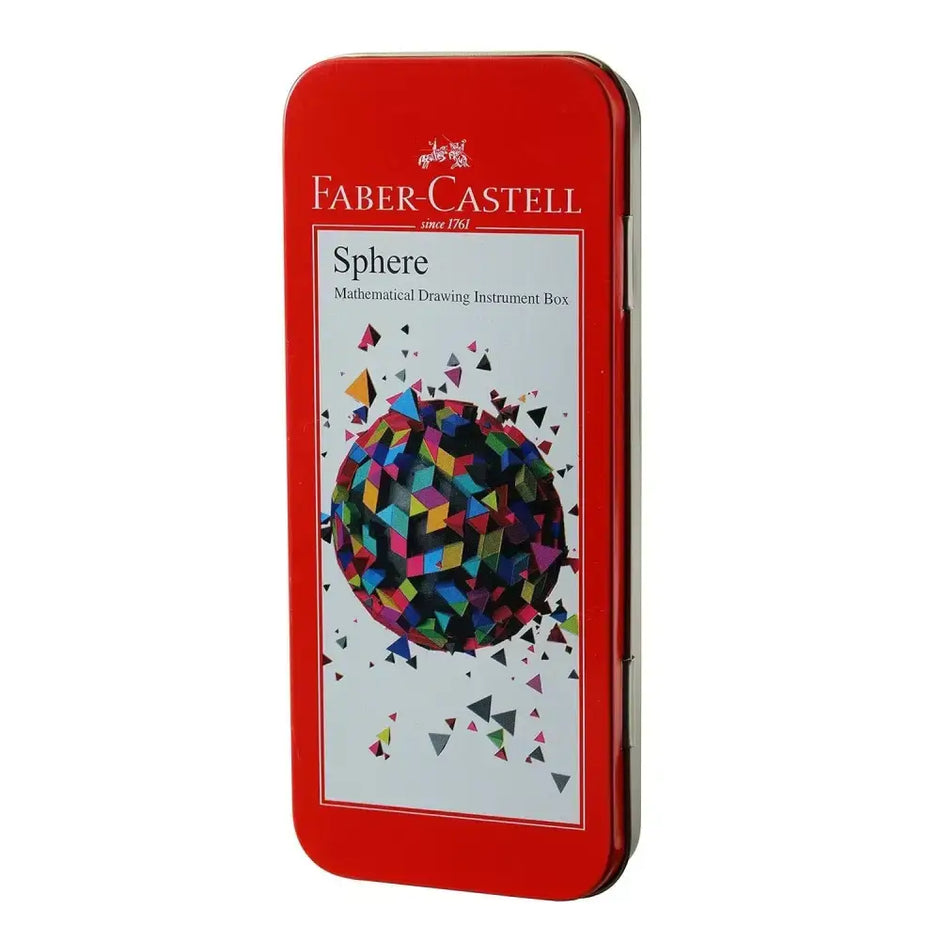 Faber Castell Sphere Mathematical Drawing Instruments Box - Geometry Box