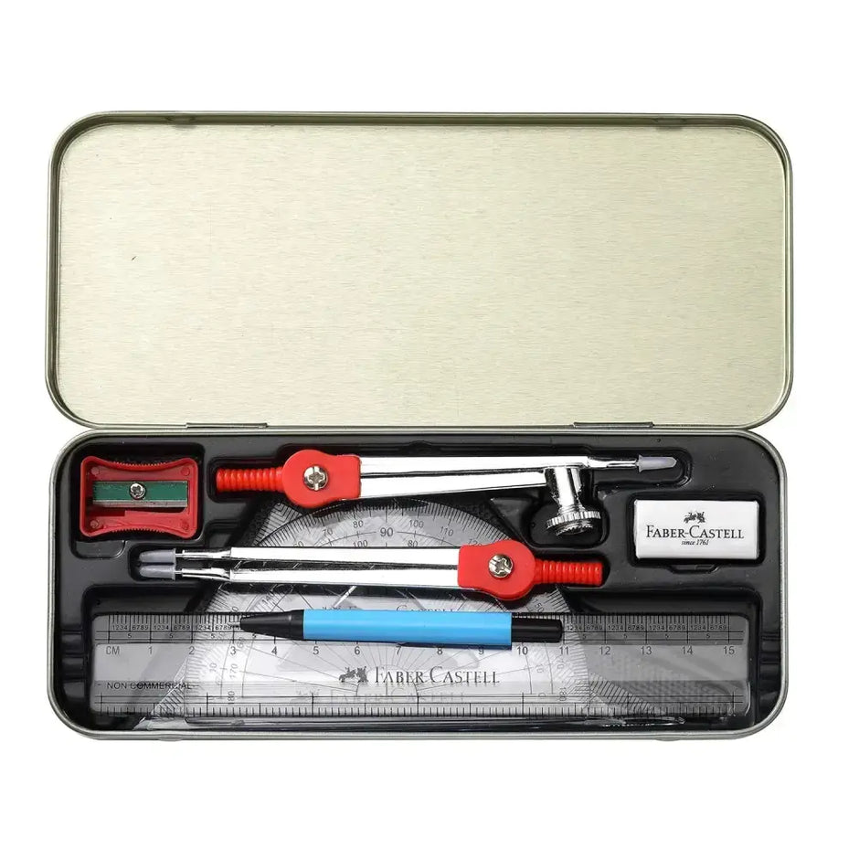 Faber Castell Sphere Mathematical Drawing Instruments Box - Geometry Box