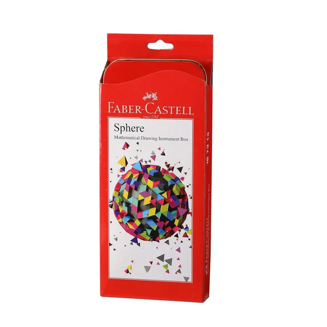 Faber Castell Sphere Mathematical Drawing Instruments Box - Geometry Box
