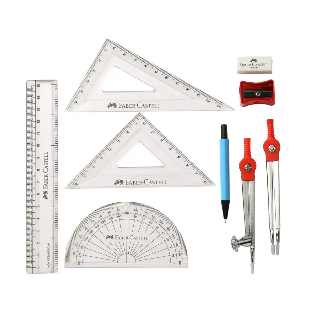 Faber Castell Sphere Mathematical Drawing Instruments Box - Geometry Box