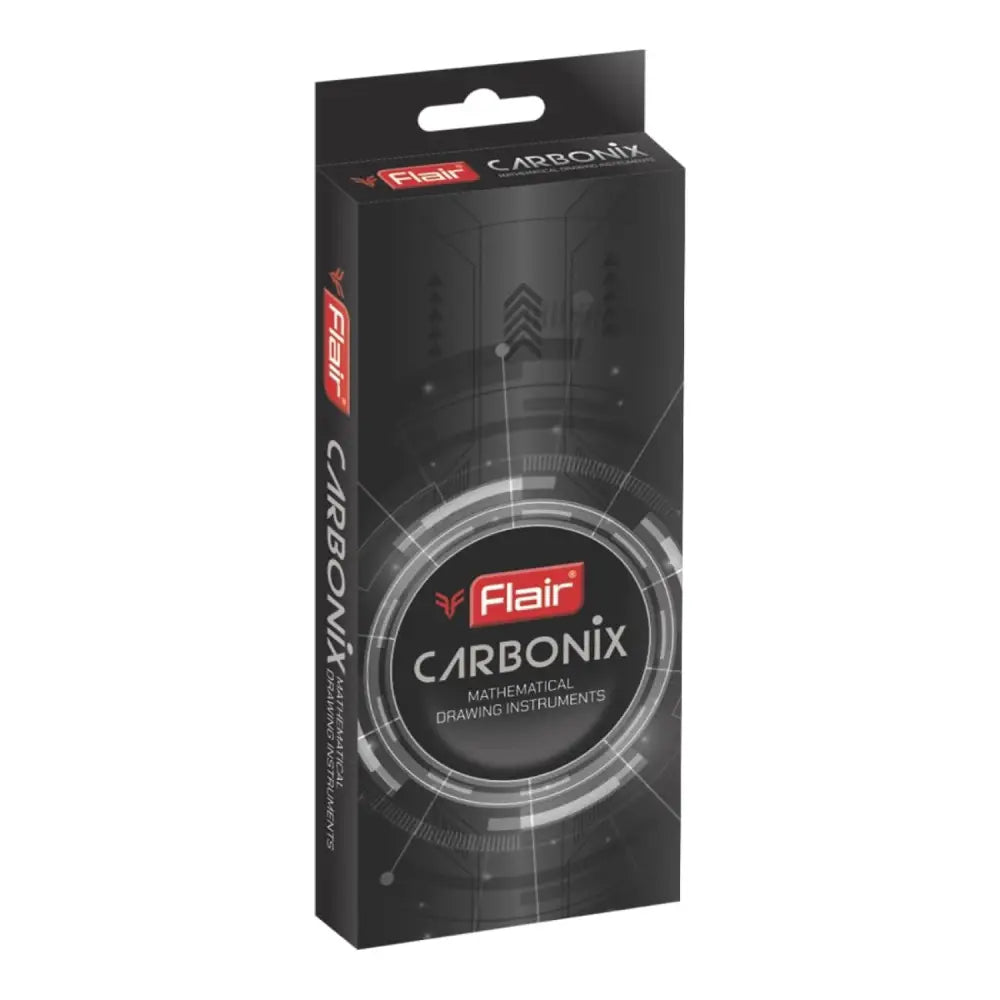Flair Carbonix Mathematical Drawing Instruments Box - Geometry Box
