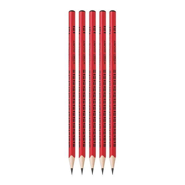 Flair Creative Dart Extra Dark Pencils | Includes Eraser and Sharpener - 50 - Pencils