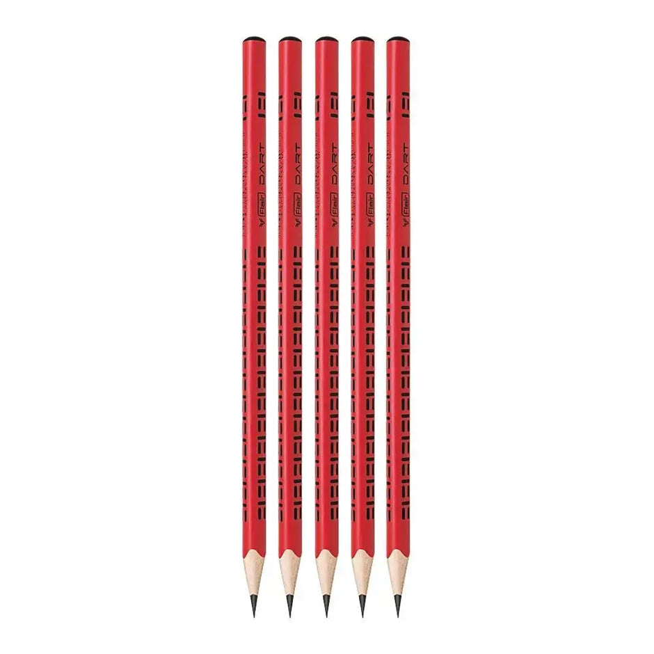 Flair Creative Dart Extra Dark Pencils | Includes Eraser and Sharpener - 50 - Pencils