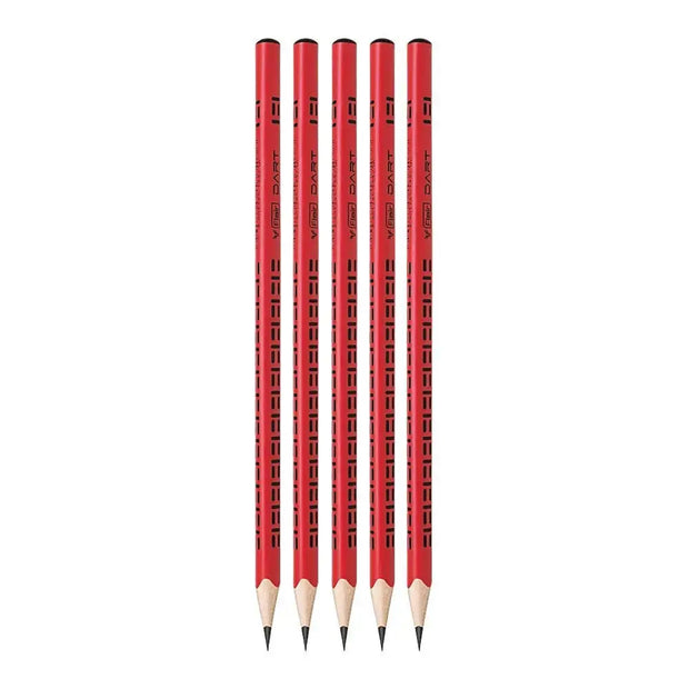 Flair Creative Dart Extra Dark Pencils | Includes Eraser and Sharpener - 50 - Pencils