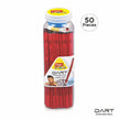 Flair Creative Dart Extra Dark Pencils | Includes Eraser and Sharpener - 50 - Pencils