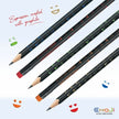 Flair Creative Emoji Extra Dark Pencils | Includes Eraser and Sharpener - 50 - Pencils