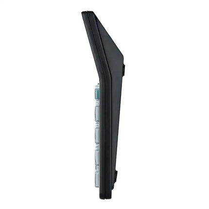 Flair FC-450 14 Digits Desktop Calculator side view showcasing its sleek design and button layout.