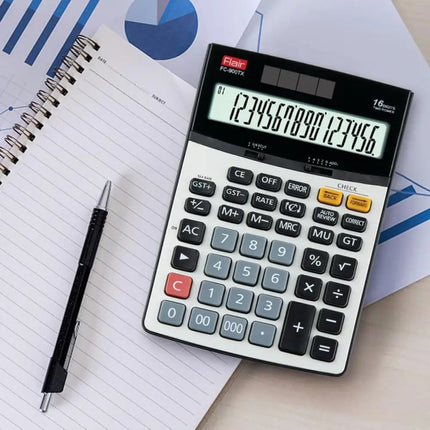 Flair FC-900TX 16 Digits GST Desktop Calculator - Calculators