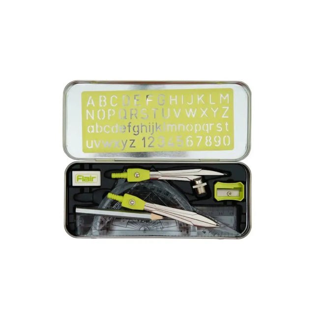 Flair Newton Mathematical Drawing Instruments Box - Geometry Box