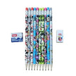 Flair Play 2.0mm Mechanical Pencil | Pack of 10 | Includes 1 Eraser and 1 Sharpener - Mechanical Pencil