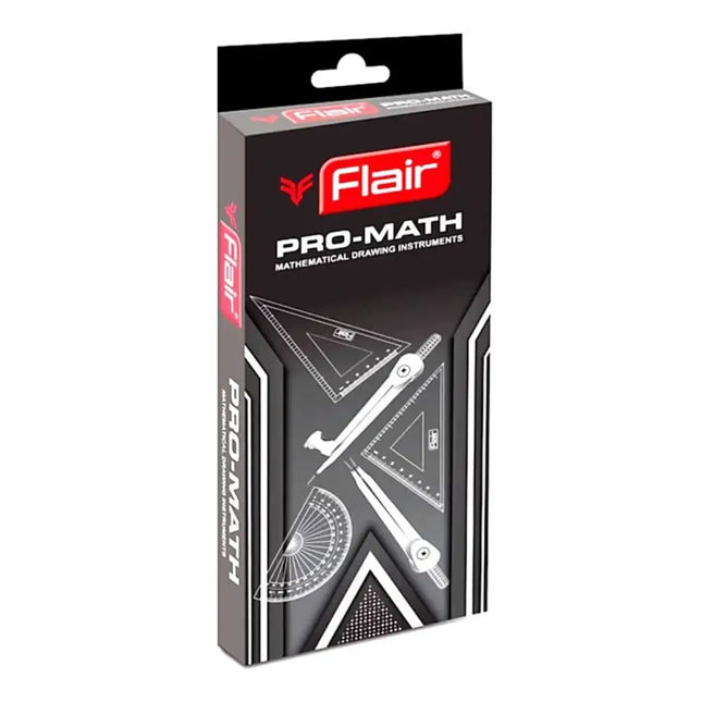 Flair Pro-Math Mathematical Drawing Instruments Box - Geometry Box