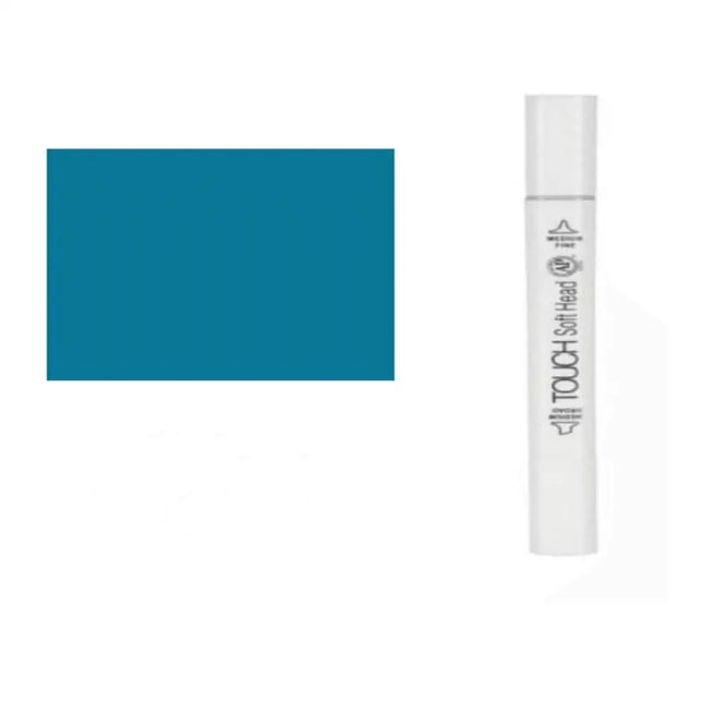 GifMor Colour Alcohol Art Markers | Dual Tip - Broad & Fine | Blue Shades - Indian Blue - Calligraphy Pen