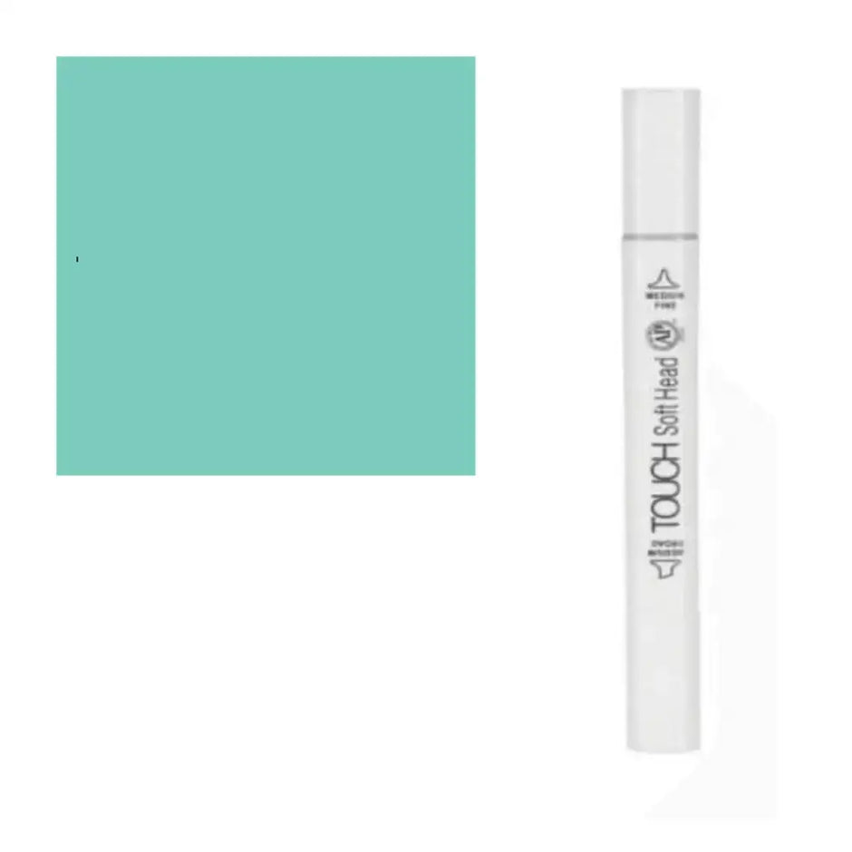 GifMor Colour Alcohol Art Markers | Dual Tip - Broad & Fine | Blue Shades - Turquoise Blue - Calligraphy Pen