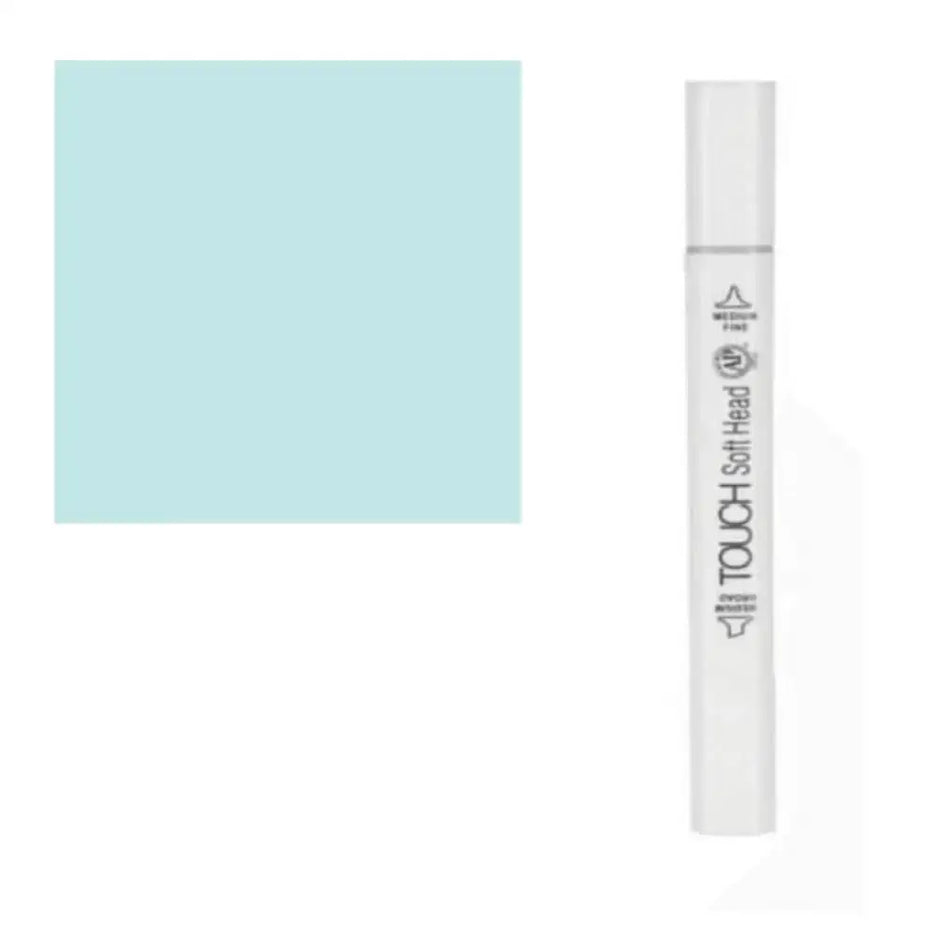GifMor Colour Alcohol Art Markers | Dual Tip - Broad & Fine | Blue Shades - Frost Blue - Calligraphy Pen