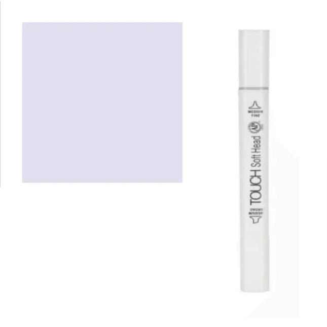 GifMor Colour Alcohol Art Markers | Dual Tip - Broad & Fine | Blue Shades - Pale Lavender - Calligraphy Pen