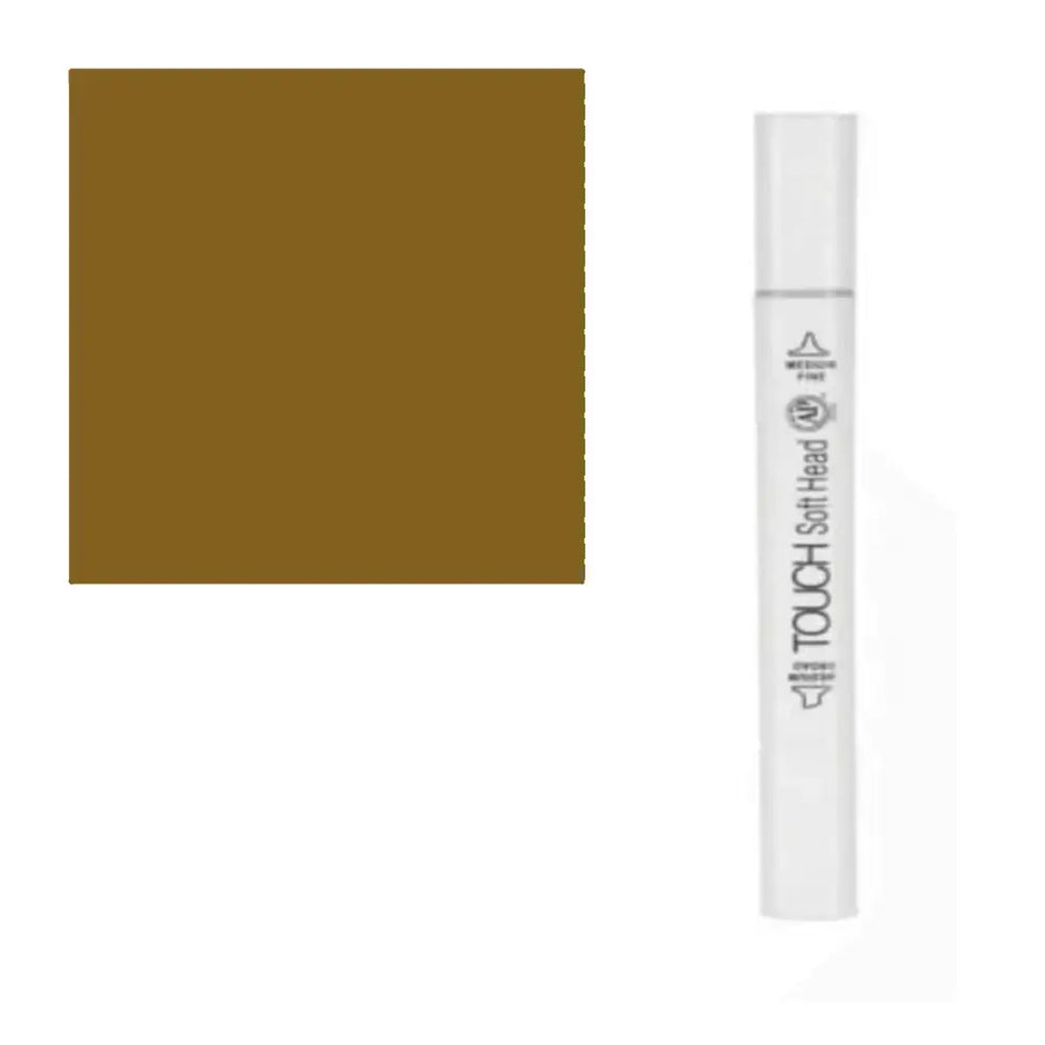 GifMor Colour Alcohol Art Markers | Dual Tip - Broad & Fine | Brown Shades - Walnut - Calligraphy Pen